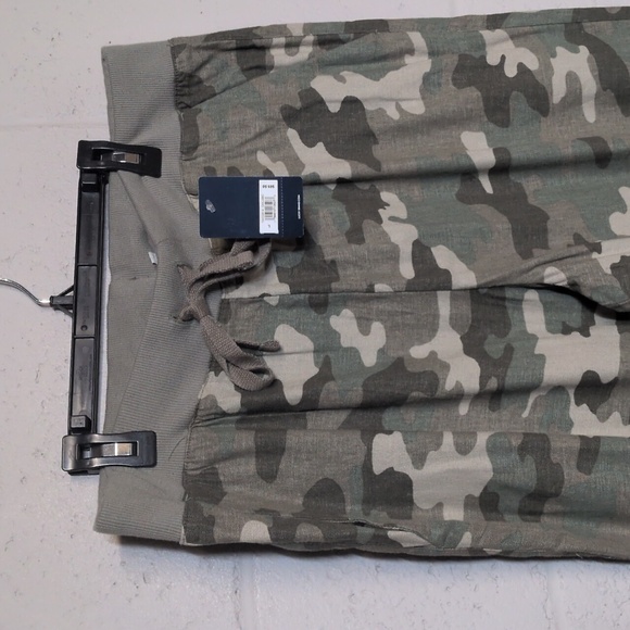 Lucky Brand Linen Blend Camouflage Jogger Pants Size Large NWT - Picture 5 of 9
